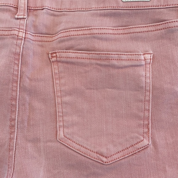 Celebrity “Pink Quartz” Pink Denim Shorts, Plus Size - Picture 8 of 11